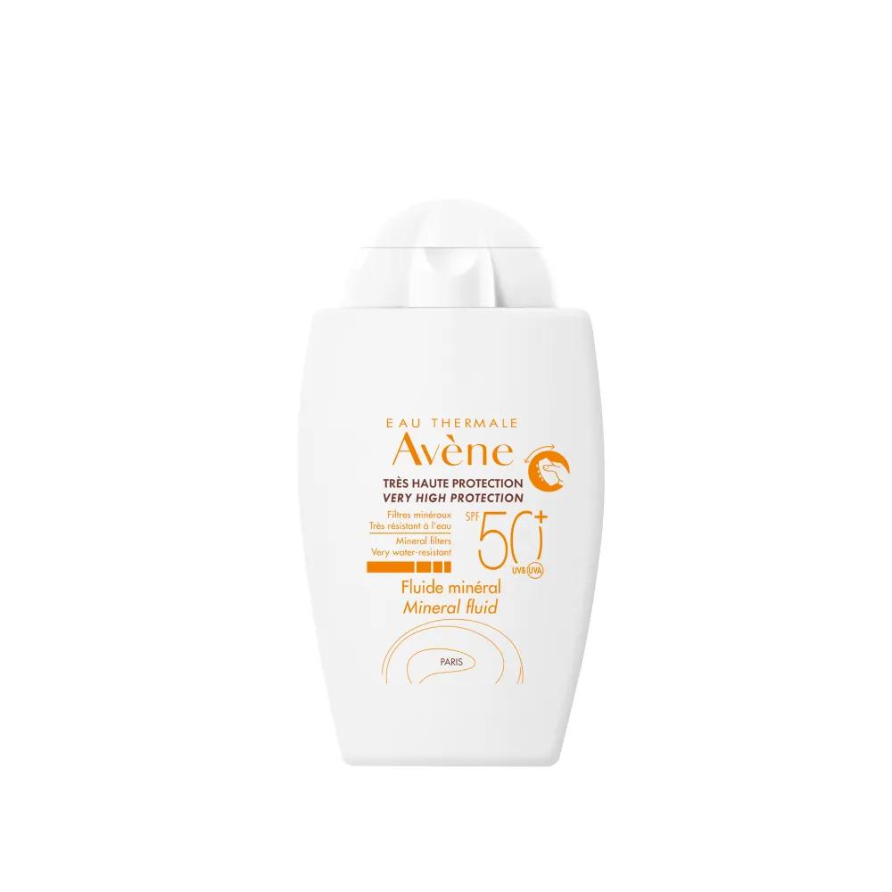 【Avene 雅漾官方直營】全效極護物理防曬液40ml(SPF50+)