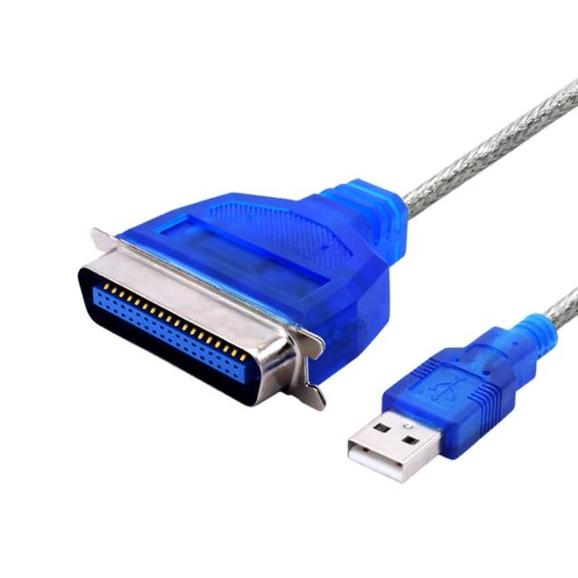 【Bravo-u】USB to IEEE1284 標準印表機高速連接線(1米)