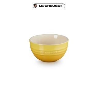 【Le Creuset】瓷器韓式飯碗350ml(芥末黃)