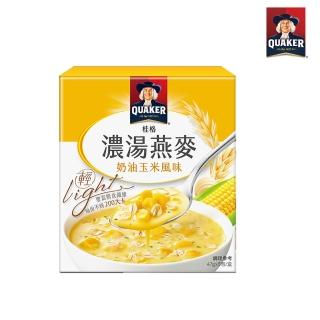 【QUAKER桂格】濃湯燕麥-奶油玉米(47gx5包/盒)