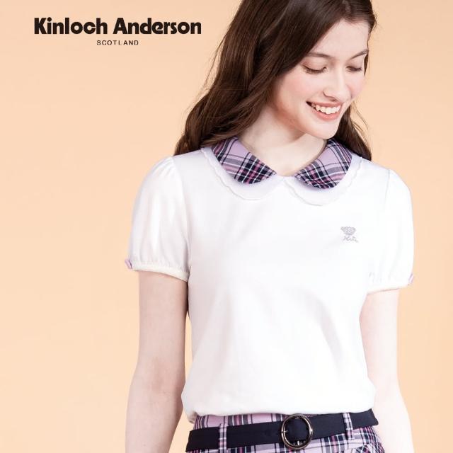 【Kinloch Anderson】雲朵格領棉T 金安德森女裝(KA1153014)