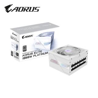【GIGABYTE 技嘉】GP-AE1000PM PG5 ICE 白金牌 電源供應器(白色)