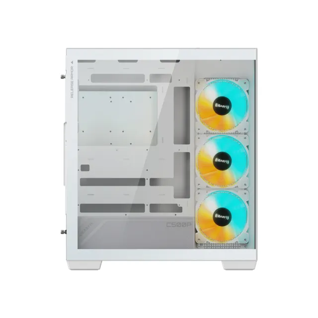 【GIGABYTE 技嘉】C500 PANORAMIC STEALTH ICE 海景房機殼
