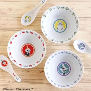 【yamaka】Moomim 嚕嚕米 迷你陶瓷餐碗&湯勺組 典雅精緻(餐具雜貨)