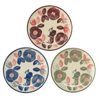 【yamaka】Moomim 嚕嚕米 再生陶瓷餐盤 14cm 北歐復古 小美(餐具雜貨)