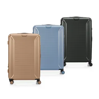 【AMERICAN TOURISTER 美國旅行者】28吋 ROBOTECH 輕量可擴充PC防盜拉鍊飛機輪行李箱(多色可選)