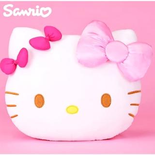 【TDL】凱蒂貓HELLO KITTY抱枕玩偶午睡枕午安枕靠墊靠枕50週年款 892679(生日禮物 聖誕節)