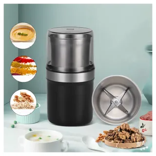 【Solid】家用小型電動五穀雜糧研磨機 咖啡豆磨粉機 便攜咖啡磨豆機