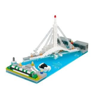 【YouRBlock 微型積木】大港橋微型積木(益智拼裝積木)