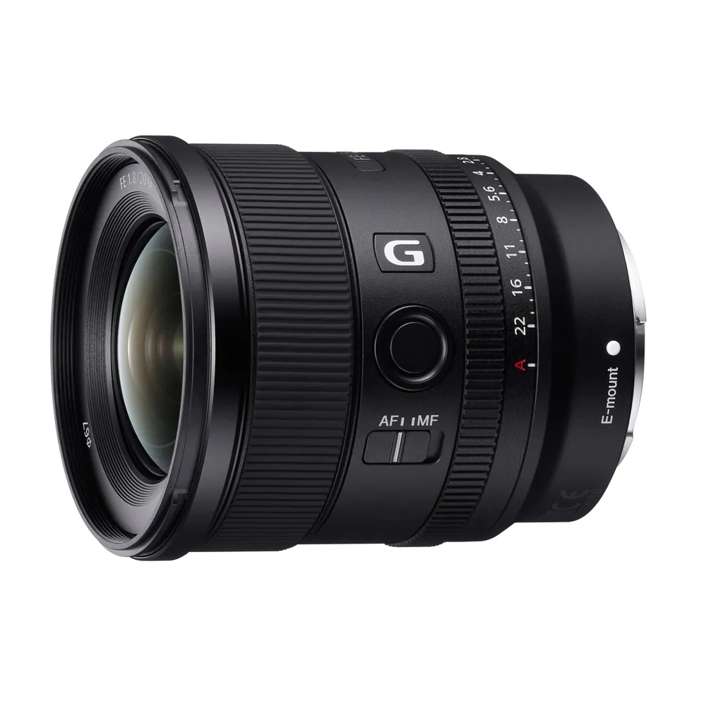 【SONY 索尼】SEL20F18G FE 20mm F1.8 G 超廣角定焦(公司貨)