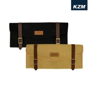 【KZM】KAZMI 風格工具收納袋 黑色/卡其色(K21T3B06)