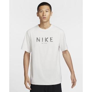 【NIKE 耐吉】短袖上衣 運動 休閒 男 女 AS M NK DF UV HYVERSE SS ITS 幻影灰白(HJ7008030)