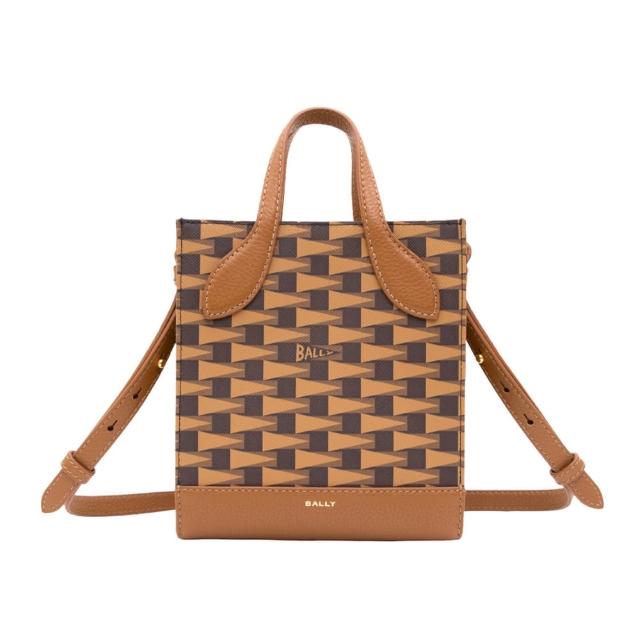 【BALLY】PENNANT 老花小托特包
