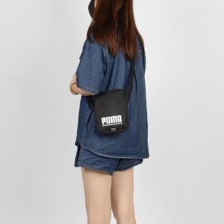 【PUMA】斜揹包 Plus Shoulder Bag 黑 可調背帶 肩揹包 隨行包 小包09095501(原廠出貨、2024Q3)