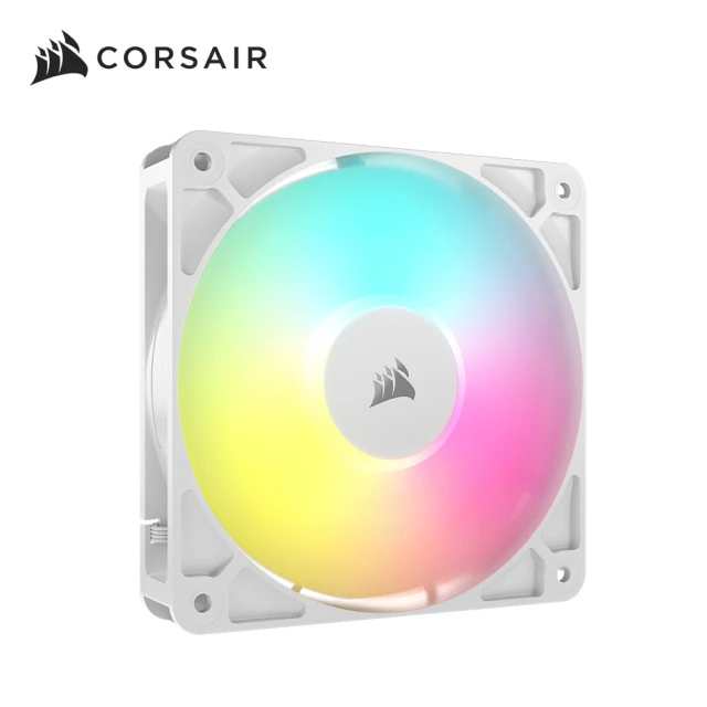 CORSAIR 海盜船 RS120 ARGB機殼風扇(白)