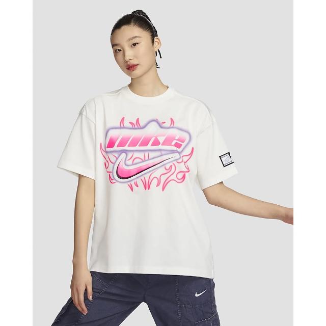 【NIKE 耐吉】短袖上衣  運動 休閒  女 AS W NSW DANCE OS SS TEE 帆白色(FZ1147133)