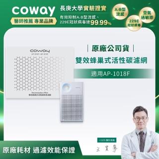 【Coway】雙效蜂巢式活性碳濾網(適用AP-1018F)