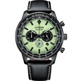 【CITIZEN 星辰】光動能錶 計時腕錶 男錶 手錶 指標錶 618 年中慶 送禮 自用(CA4505-21X)