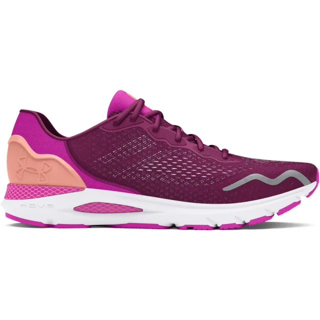 【UNDER ARMOUR】UA 女 HOVR SONIC 6 慢跑鞋 運動鞋_3026128-500(粉紫色)