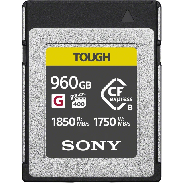 SONY 索尼 CEB-G960T 960G/GB 1850MB/S CFexpress Type B TOUGH 高速記憶卡(公司貨)