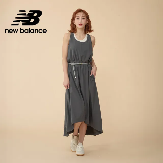 【NEW BALANCE】NB 無袖背心連身裙洋裝_WD43501ACK_女性_墨灰色(美版 版型偏大)