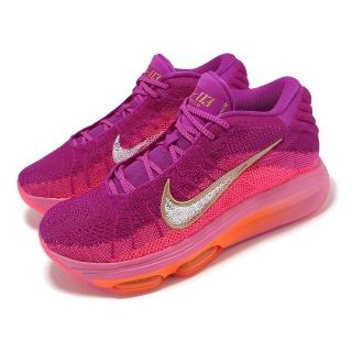 【NIKE 耐吉】籃球鞋 G.T. Hustle 3 EP 男鞋 桃紅 橘 緩震 抓地 運動鞋(FV5952-601)