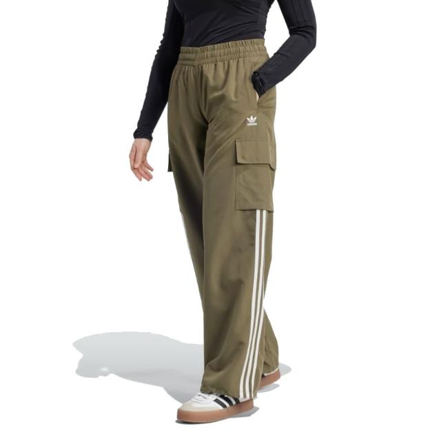 【adidas 愛迪達】3S CARGO PANTS 運動長褲 女 - IX5964