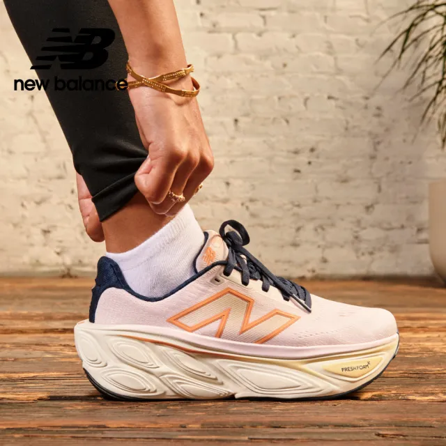 【NEW BALANCE】NB 慢跑鞋_女性_粉橘色_WMORLT5-D(許瑋甯同款)