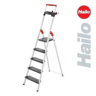 【德國HAILO】頂規家用摺疊鋁梯(TopLine L100五階)