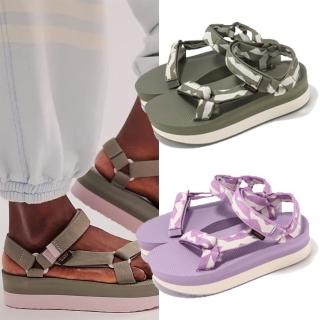 【TEVA】涼鞋 W Flatform Universal 女鞋 厚底 輕量 環保材質 涼拖鞋 休閒鞋 單一價(1008844BDLV)