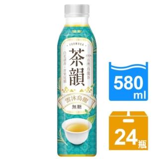 【金車/伯朗】金車茶韻-雲沐烏龍無糖580mlx24入/箱