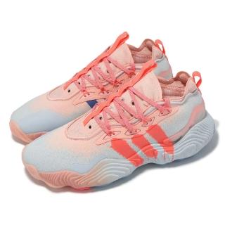 【adidas 愛迪達】籃球鞋 TRAE YOUNG 3 男鞋 粉 藍 Cotton Candy 崔洋 緩衝 運動鞋 愛迪達(IF9358)