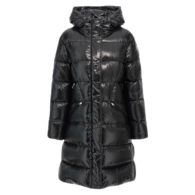 MONCLER 秋冬新款 女款 BELLEVUE 長版連帽羽絨外套-黑色(1號USA-S、2號USA-M、3號USA-L、4號USA-XL)