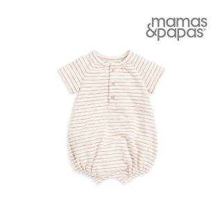 【Mamas & Papas】草莓千層-短袖包屁衣(4種尺寸可選)