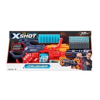 【ToysRUs 玩具反斗城】Zuru X特攻 Crusher 35彈鏈破碎者發射器(兒童 玩具 軟彈槍)