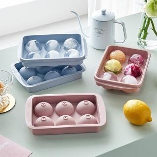 【儀式感】韓國製 威士忌冰塊球盒 製冰神器 冰塊模具(副食品盒 造型冰塊 懶人製冰機 交換禮物/兩色可選)