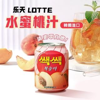 【Lotte】韓國樂天水蜜桃汁(238mlx12入)