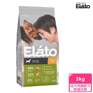 【Elato 杜莎】天然無榖 成犬呵護配方 2kg 鮮雞佐鴨 ED2(狗飼料 狗糧 成犬飼料 犬糧)