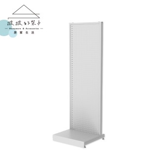 【撥撥的架子】50x45x150cm 掛勾款 工具收納板 落地置物架 工作室洞洞板立架(單面洞洞板架)