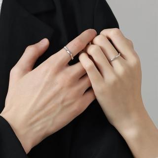【MoonDy】包包 純銀戒指 素戒指 訂婚戒指 情侶戒指 對戒 結婚戒指 銀戒指 細戒指 磨砂戒指 可調式戒