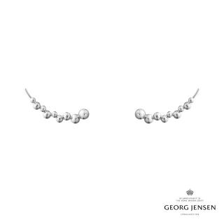 【Georg Jensen 官方旗艦店】MOONLIGHT GRAPES 耳夾(純銀)