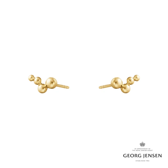 Georg Jensen 官方旗艦店 MOONLIGHT GRAPES 耳環(18K黃金)