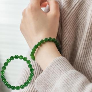 【LEESA】手鍊\手環\串珠手鍊\和田玉\碧玉手串\碧玉手鐲\玉手鍊\手串\招財手鍊\佛珠手鍊\平安手鍊\禮物