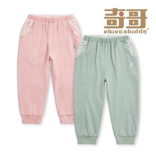 【奇哥官方旗艦】比得兔 嬰幼童裝 童話世界長褲-竹節彈性布(2-4歲)