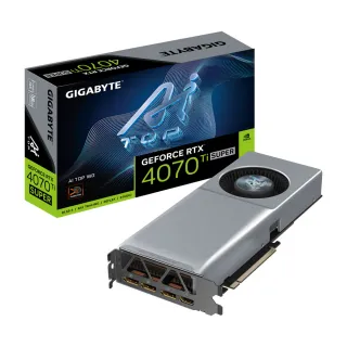 【GIGABYTE 技嘉】GeForce RTX 4070 Ti SUPER AI TOP 16G顯示卡