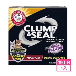 【ARM&HAMMER 鐵鎚】頂級除臭貓砂19LB(8.62kg)