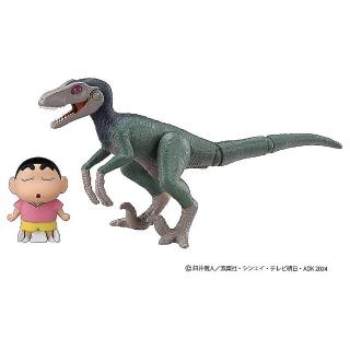 【TAKARA TOMY】ANIA 多美動物 蠟筆小新和迅猛龍(男孩 動物模型)