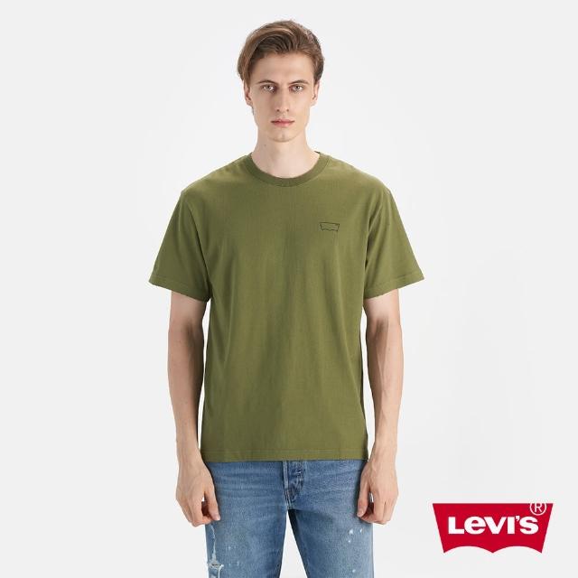 【LEVIS 官方旗艦】男款 短袖Tee恤 圓領版型 後背塗鴉 熱賣單品 001AI-0001
