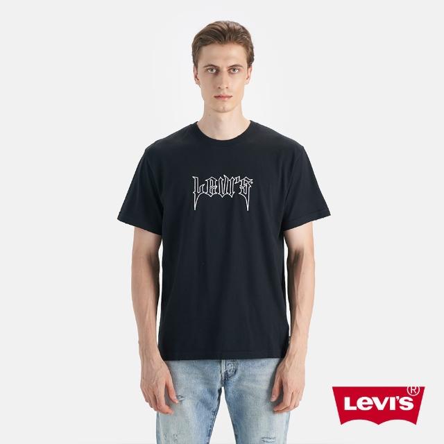 【LEVIS 官方旗艦】男款 短袖Tee恤 圓領版型 設計印花 熱賣單品 001AI-0000