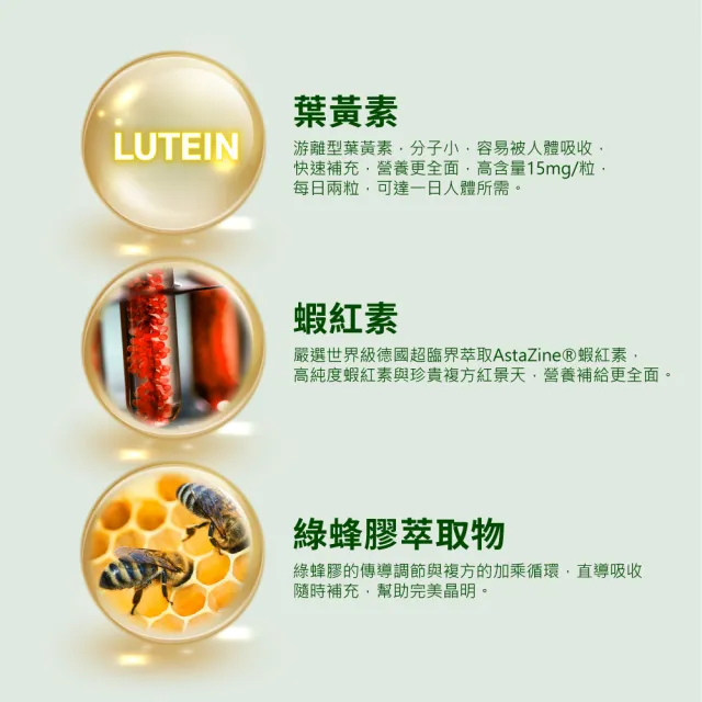 【統欣生技】TX-游離型專利葉黃素液態膠囊 1入組(30粒/入-全素可食)